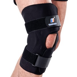 T TIMTAKBO Hinged Knee Brace,Knee Braces for Knee Pain with Removable Dual Side Stabilizers,Plus Size Knee Support for Women and Men for Meniscus Tear,Relieves ACL, MCL, PCL, Arthritis Hyperextension