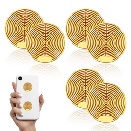 JIYIN 6 Stück Strahlenschutz Handy Aufkleber, Aufkleber Strahlung Abschirmung Sticker für Computer Radio Laptop Tablet-PC Fernseher