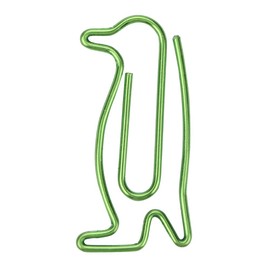 Pack of 20 Paper Clips Bookmark Penguin Shape Office Clips Metal Paper Clips for School Office Use Document Paper