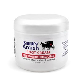 Smith's Amish - Crema para pies (3 unidades) - Hidratante herbario calmante profundo | Para pies y piernas secos, cansados y sensibles, comodidad botá