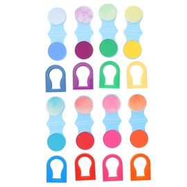 Baluue 8pcs Washable Hair Dye Powder Temporary Hair for Easy Application and Clean-up Portable Hairdressing Powder for Creative Looks and Special Occasions