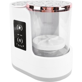 Cleaner de Cepillo de Maquillaje Automático de 850 Rpm con un Temporizador de 2H 5H, Máquina de Limpiador de Cepillos de Maquillaje Eléctrico, Cepillos de Cepillos Cosméticos USB