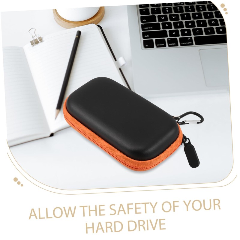 Mipcase External Hard Drive Case Portable Ssd Storage Organizer Bag