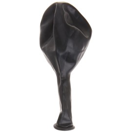 unique 12" Latex Black Balloons, 72ct