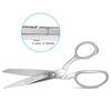 KUONIIY Dressmaking Scissors, Extra Sharp Fabric Scissors Made of Stainless