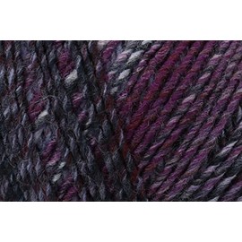 Sirdar Jewelspun Crochet Aran Yarn, 100% Acrylic Knitting Wool for Garments Accessories - 200G Balls - Nordic Noir (842) - Pack of 3