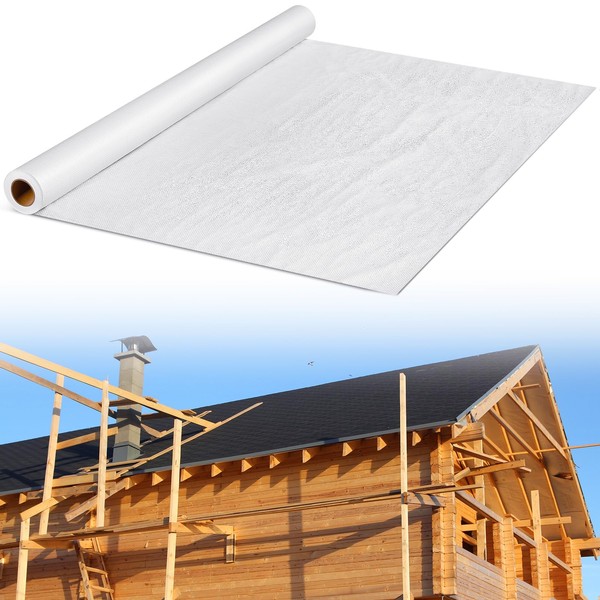 Maasechs 4 x 120 ft House Wrap Durable Weather Barrier