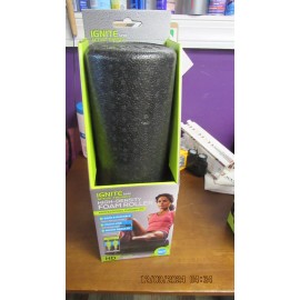 SPRI NEW Ignite By SPRI High Density 18" Foam Roller - Black