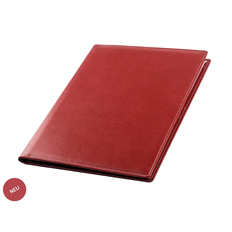 DELMON VARONE Writing Case with Notepad DIN A4 (80 Sheets)