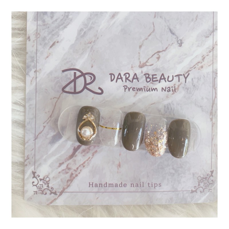 Next day delivery⭐Zircon parts autumn nails⭐ / 다음날 발송⭐지르콘파츠 가을네일⭐