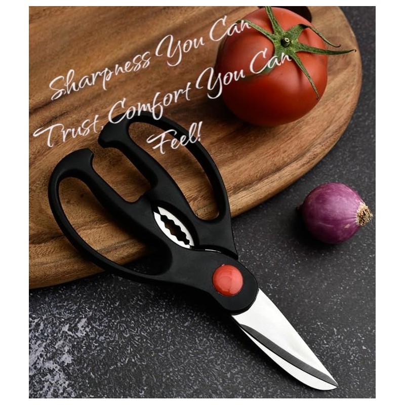 Heavy Duty Multifunctional Kitchen Scissors Set – Sharp Stainless Steel