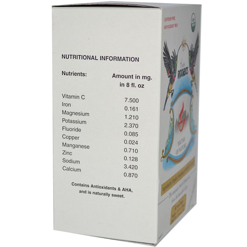 Pure Rooibos Tea, Caffeine Free, 40 Tea Bags, 3.53 oz
