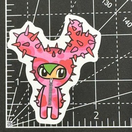 SABOCHAN-  Cactus Friends - tokidoki - Vinyl Decal Sticker Bomb Cactus EMO