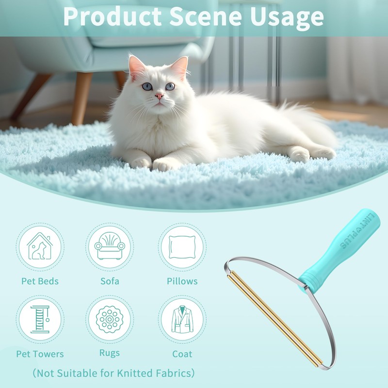 LINTPLUS Deep Cleaner Pro Pet Hair Remover-Special Cat Hair Remover