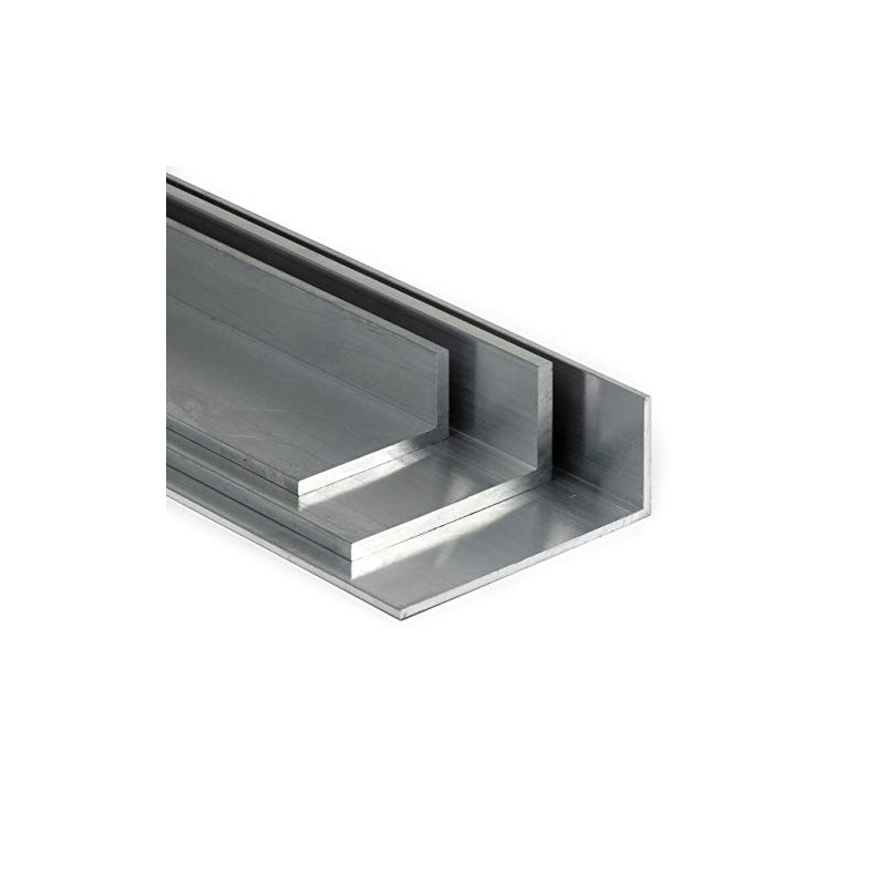 Aluminium angle AlMgSi05 unequal 4-10 mm