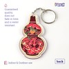 FunGiftCorner Abundance Wu Lou Amulet Feng Shui Keychains, Symbol For