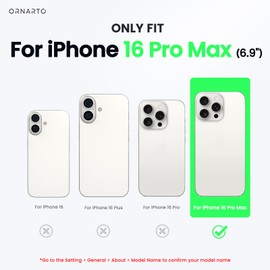 ORNARTO Compatible with iPhone 16 Pro Max Case 6.9", Slim Liquid Silicone 3 Layers Soft Gel Rubber Shockproof Protective Cover with Anti-Scratch Microfiber Lining-Blue