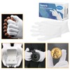 10 Pairs Cotton Gloves for Eczema, White Cotton Eczema Gloves