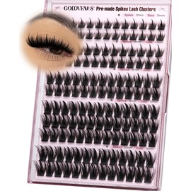 Pre-made Spikes Lash Clusters for DIY Cluster Eyelash Extensions