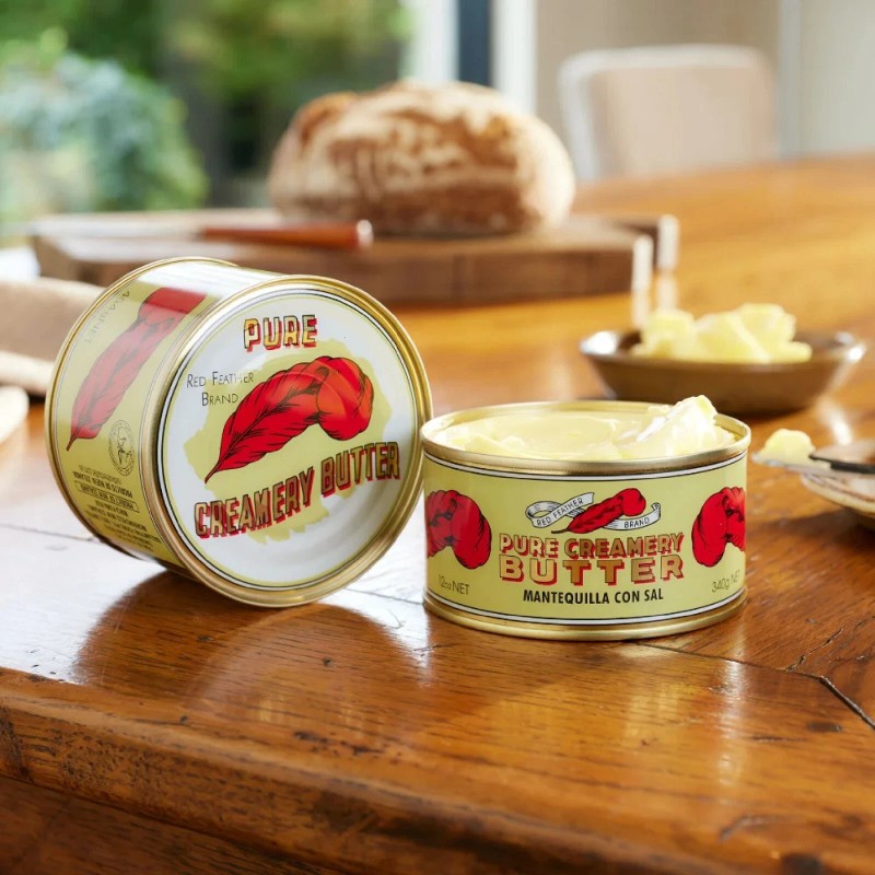 Red Feather Brand Pure Creamery Butter, 12 oz Can