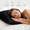 LINENWALAS 100% Organic Bamboo Pillow Cases 2 Pack, Soft Premium