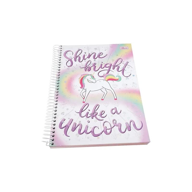 Cuaderno Profesional Pasta Dura Tilibra Blink 160 Hojas Raya