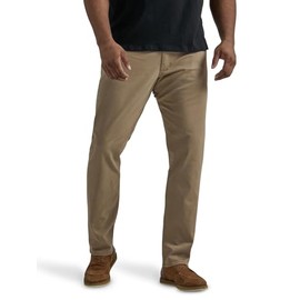 Lee Men's Big & Tall Extreme Motion Straight Taper Jean Cougar 46W x 28L