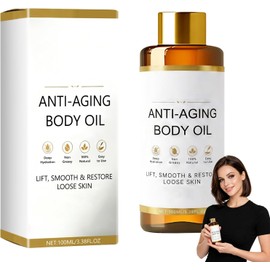 Anti-Aging Body Oil for Skin Tightening, Lightweight, Non-Greasy (1 Pcs)