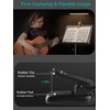 Vekkia Professional 88 LED Rechargeable Music Stand Light - Foldable