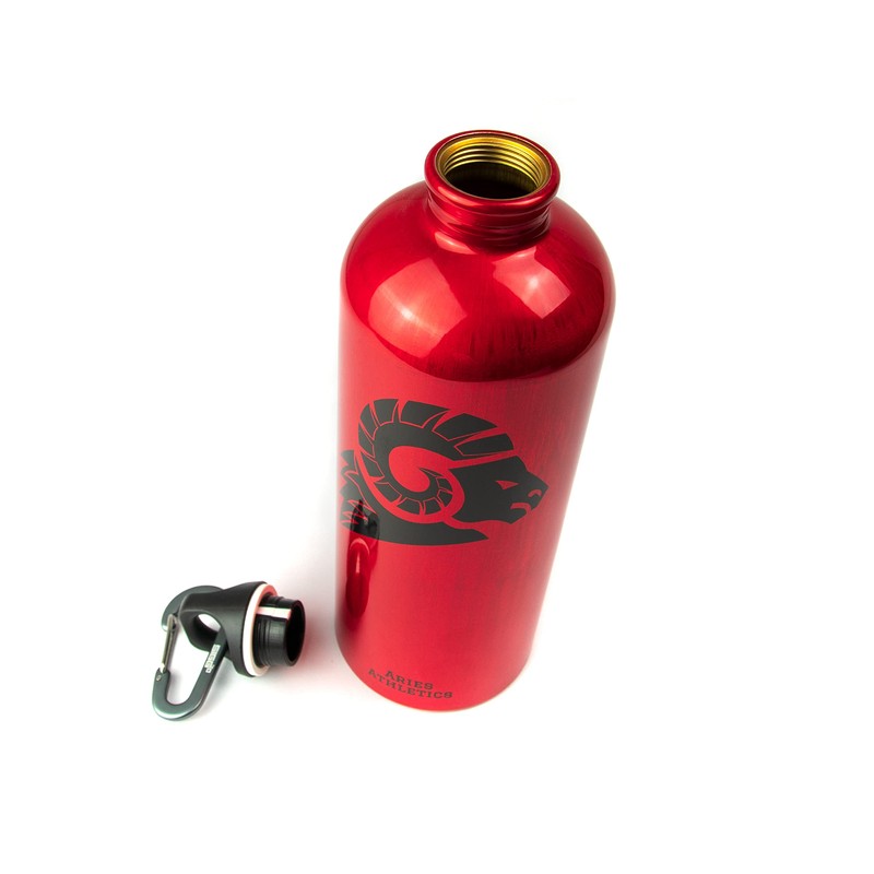 Aries Athletics Drinking Bottle 1 Litre with Carabiner Suitable for