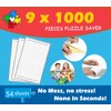 Preserve 9 X 1000 Piece Puzzle Glue Sheets Clear Saver