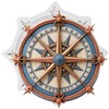 Compass Polymer Clay Molds Nautical Compass Silicone Mold