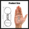 Titanium Quick Release Keychain, Detachable Key Ring Heavy Duty Swivel