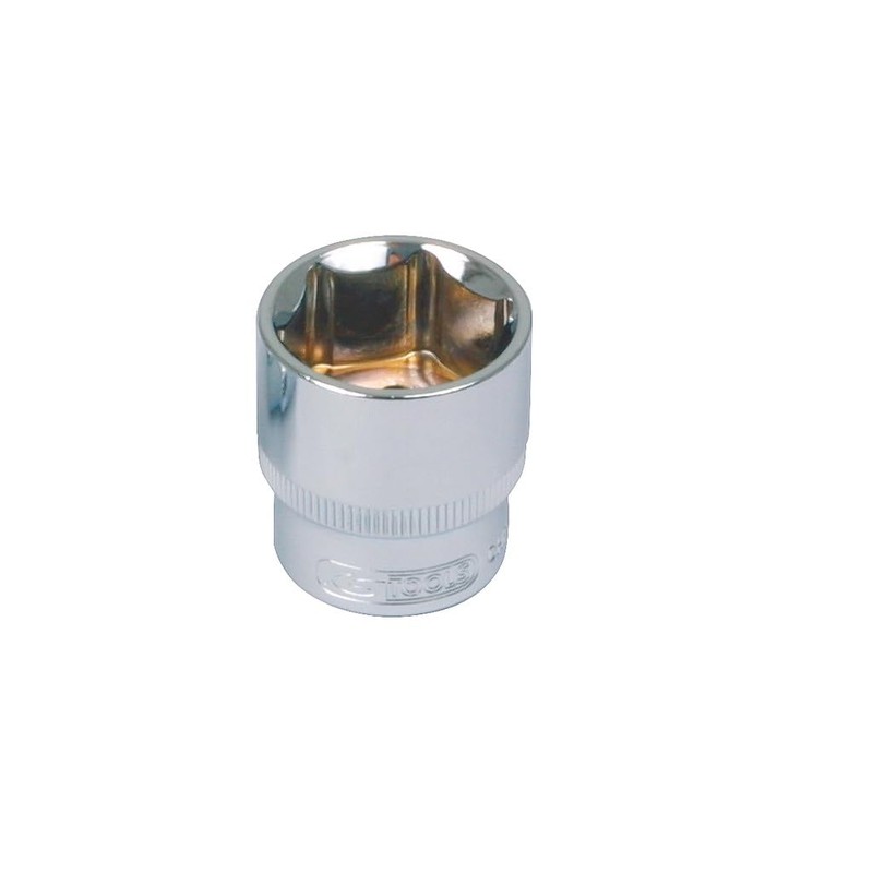 KS Tools 918.1414 1/4 Chrome+ Hexagonal Socket, 14 mm 1/4