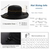 Comhats UPF 50 Wide Brim Sun Hats, Summer Mesh UV-Protection,