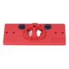 Hinge Hole Saw Jig ABS Concealed Hinge Drilling Guide Locator