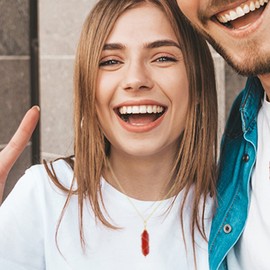 6PCS Healing Crystal Necklace for Women Rose Quartz Necklace Carnelian Necklace Jewelry Amethyst Gemstone Necklace Gifts