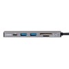 Nakabayashi Z8791 Digio2 PD Compatible, USB Type-C Aluminum Docking Station,