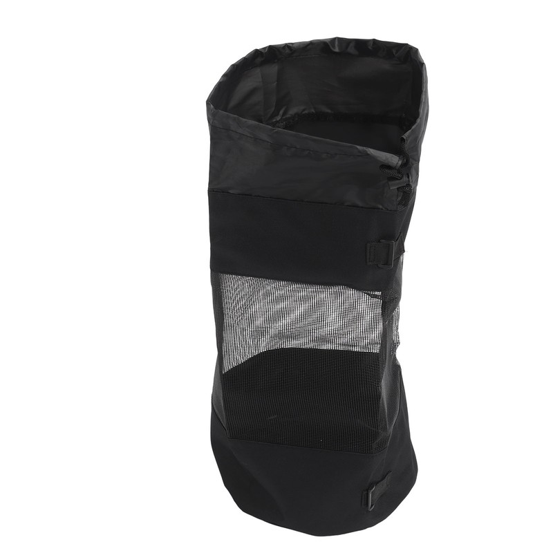 Boat Trash Can Large Capacity Easy to Use Hoop Mesh