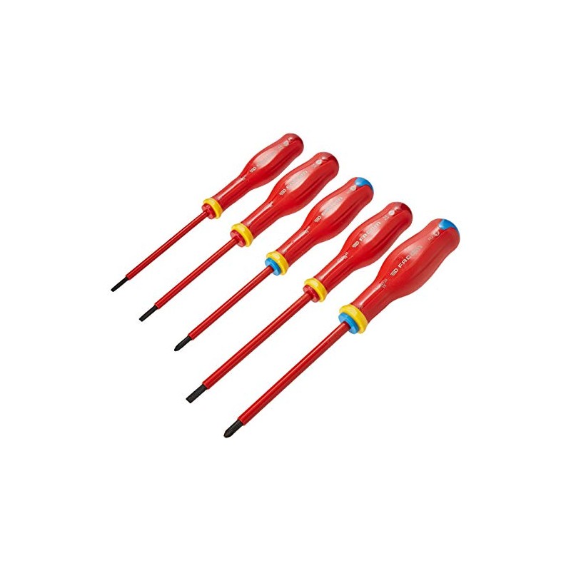FACOM ATD.J5VE Set of 5 PROTWIST® Screwdrivers Insulated 1000 Volts