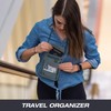 Lewis N. Clark Cartera de cuello con bloqueo RFID, bolsa