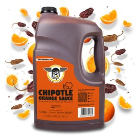 MR. WINGS - CHIPOTLE PEPPER & ORANGE MILD SAUCE 1 Gallon (128 Fl Oz)