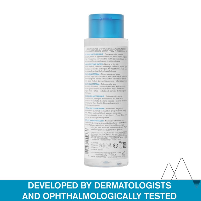 Uriage Micellar Thermal Water for Normal to Dry Skin -