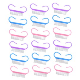 FOMIYES 30 Piezas Pequeño Cepillo De Cuerno Suministros De Manicura De Gel Cepillo De Limpieza De Uñas Limpiador Portátil Cepillo De Limpieza De Uñas Cepillo De Uñas Para Limpiar Las Uñas