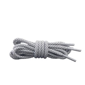 GxxBxx Sport round shoelaces reflective for Sneakers Boots Basketball Shoes 9 Different Lengths 6 Colors (31 inch/80cm, White)