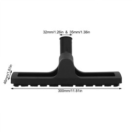 Haofy Cabezal de Cepillo para Aspiradora, de Piso para Aspiradora, Repuesto para Aspiradora, Cabezal de Succión, Accesorios para Aspiradora, Apto para la Mayoría de Las Aspiradoras(35mm)