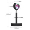 Ambient Projector Lamp 16 Colors 180° Rotatable Remote Control RGB