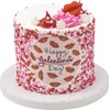 DECOPAC Valentine's Day Quins, 18oz, Fancy Sprinkles In Heart Shapes,