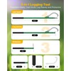 HOTYELL Steel Cant Hook Logging Tool, Log Peavey and Pickaroon,