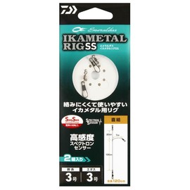 DAIWA Emerald Watermelon Metal Rig for Ikametal, Direct Connection No. 3